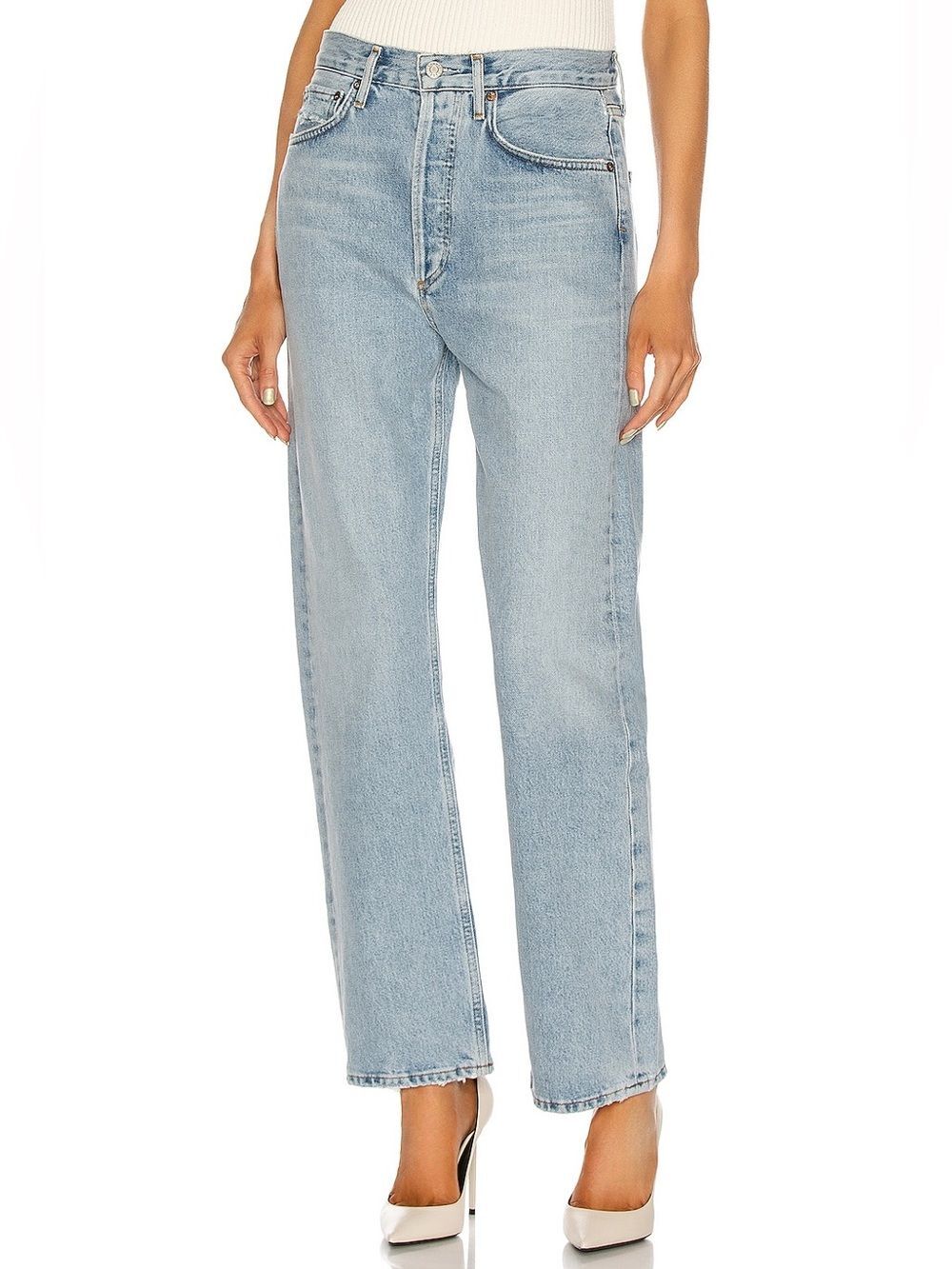 AGOLDE 90s High Rise Loose Fit Snapshot Jeans Size 24 A069D-1141
